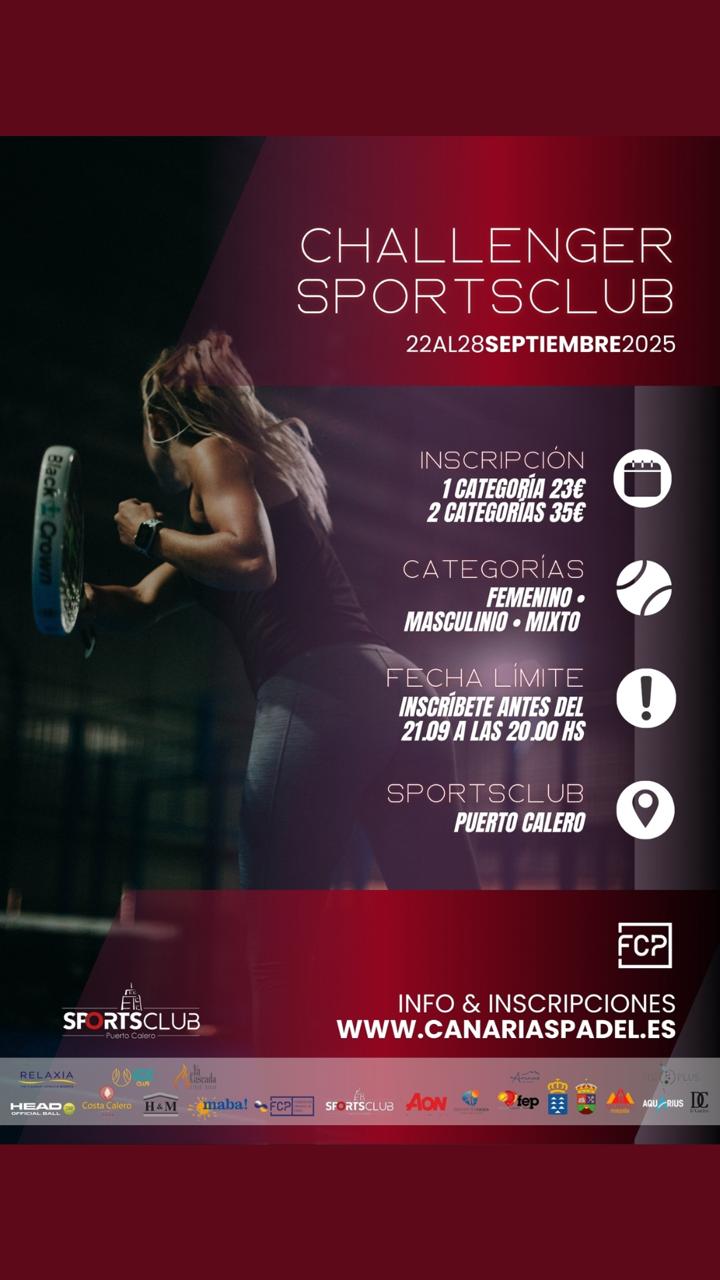 CHALLENGER SPORTSCLUB PUERTO CALERO 2025